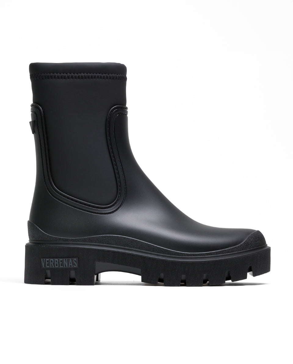 Botas Agua Muki Mate Gomato Negro
