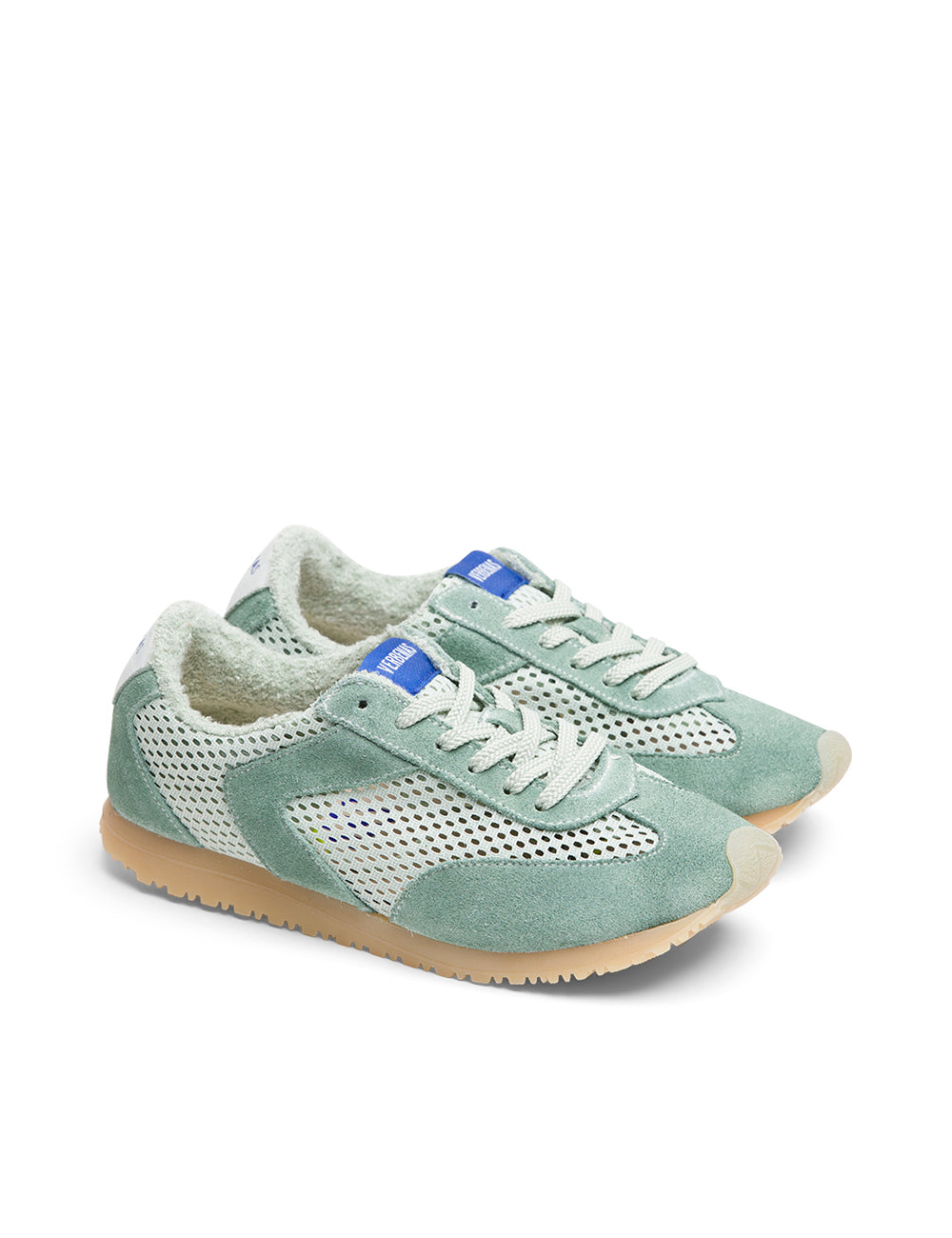 Sneakers One Washed Mesh Menthe 