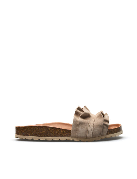 Verbenas Slippers van echt leer, model 'ROCIO SERRA VOLANTE' in Verbenas Slippers van echt leer, model 'ROCIO SERRA VOLANTE' in