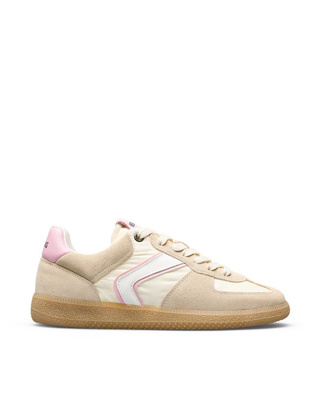 Sneakers Sora Borneo Cream-Vaniglia-Fresa | Verbenas