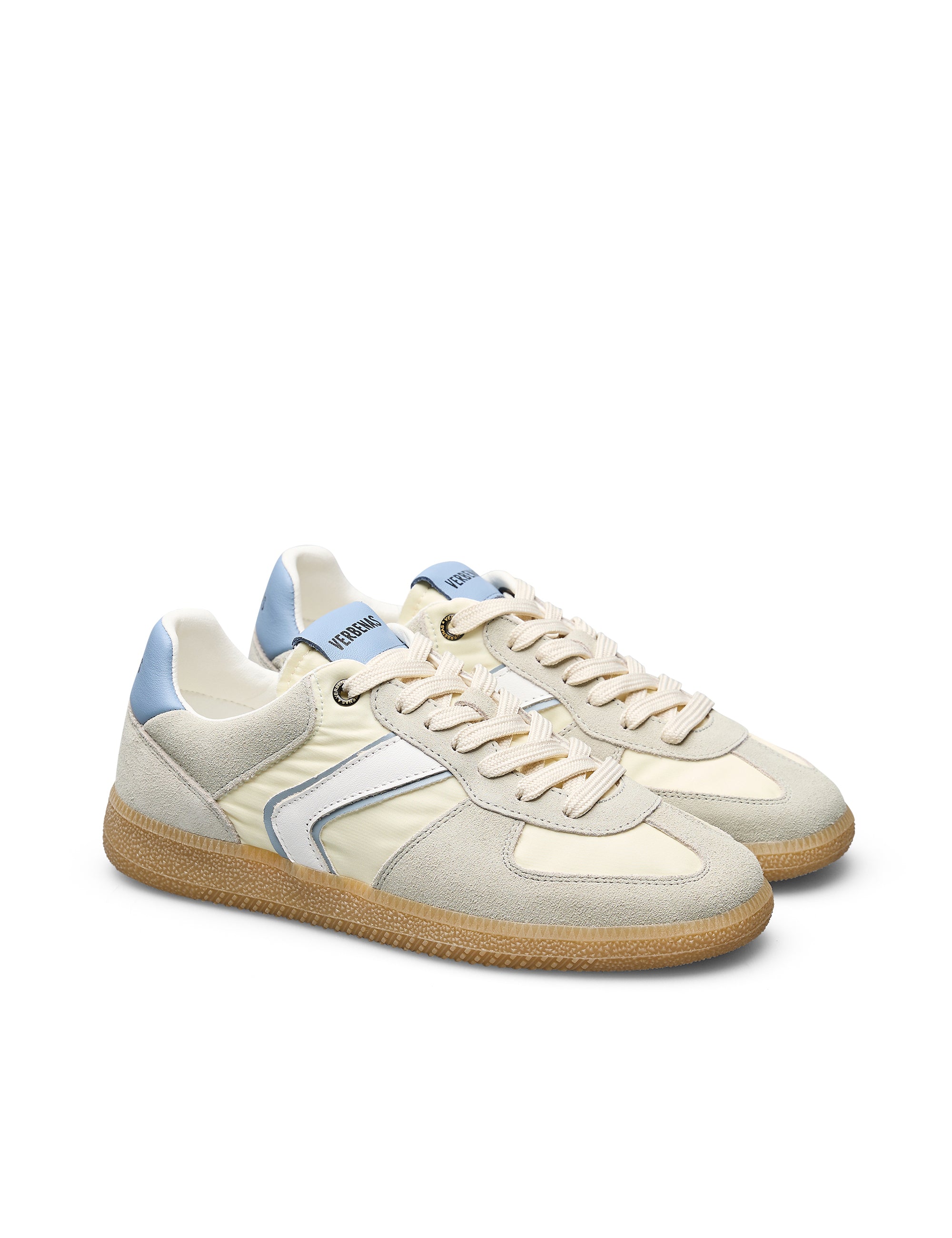 Sneakers Sora Borneo Limon-Avorio-Blue