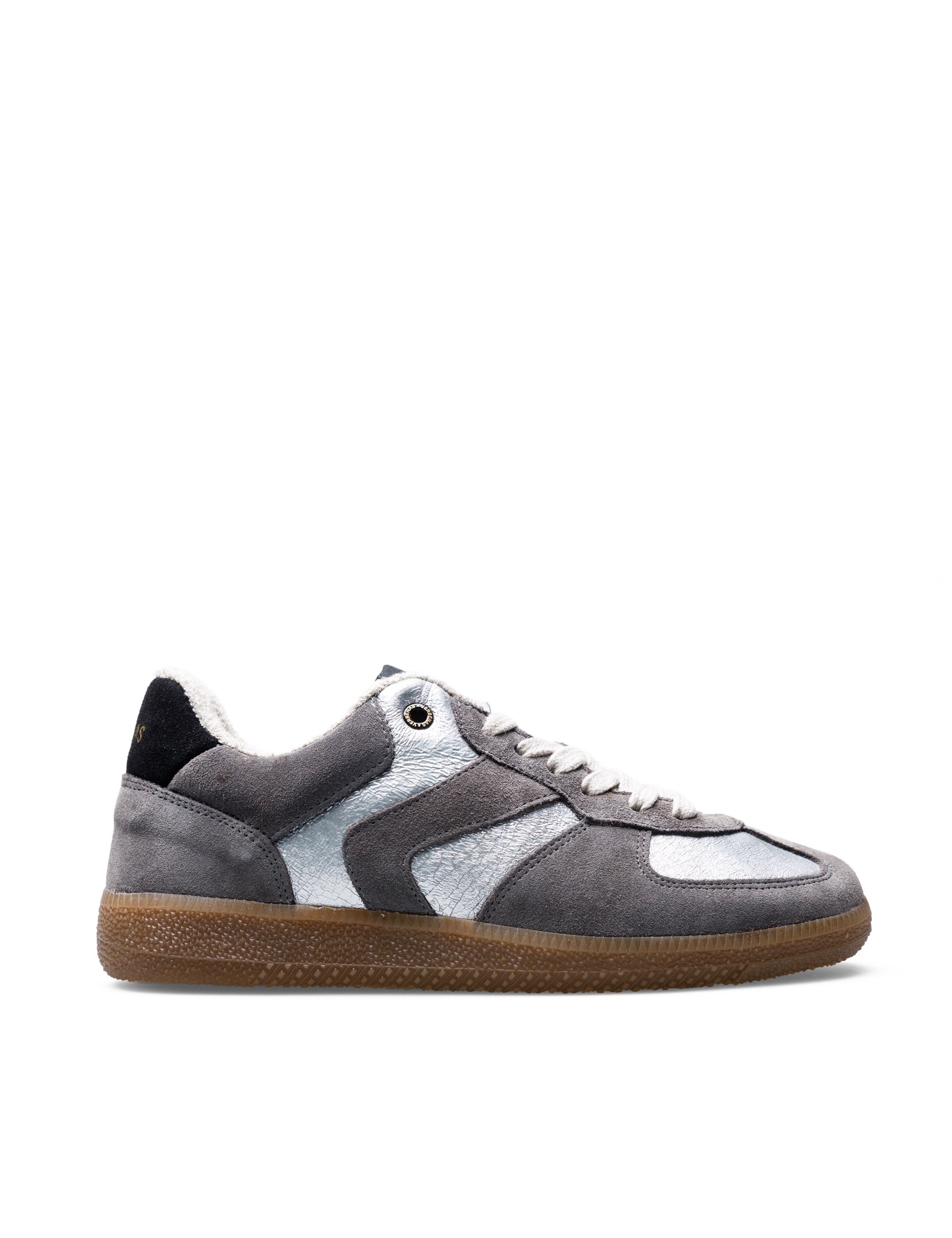 Sneakers Sora Cracking/Serraje Plata/Antracita/Negro