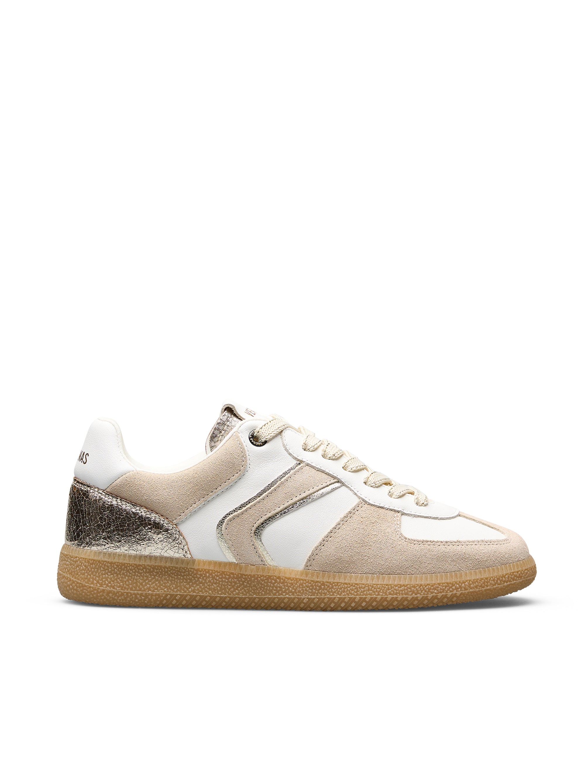 Sneakers Sora Sibela Blanco-Crudo-Oro