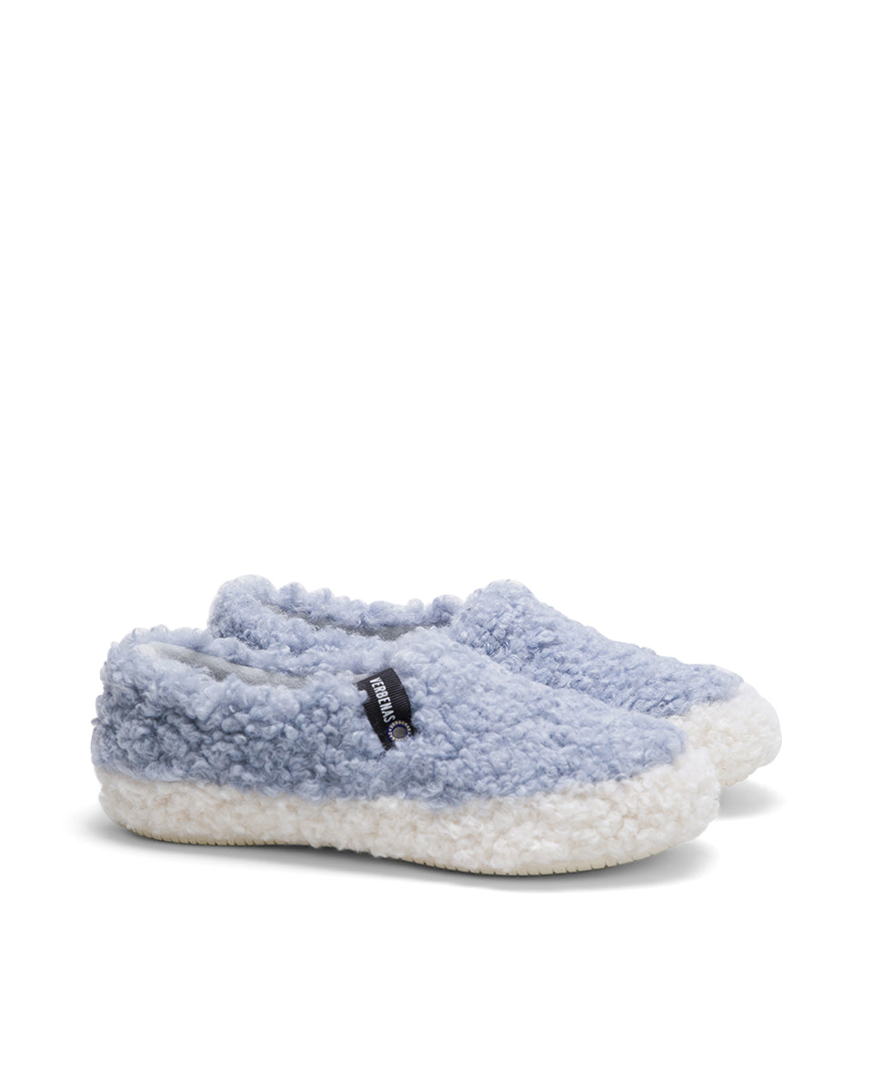 Slippers Yecla Curly Cielo/Crudo