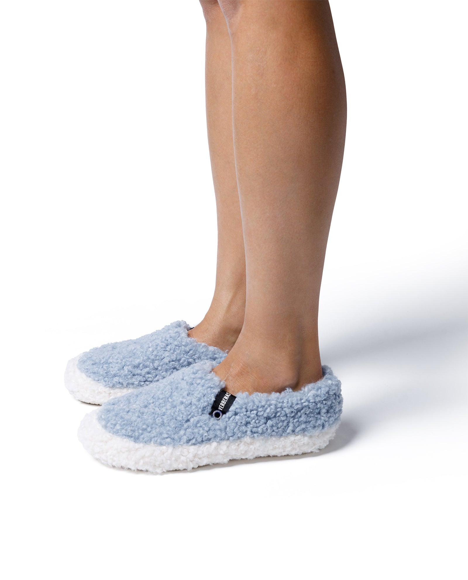 Zapatillas Casa Yecla Curly Cielo/Crudo