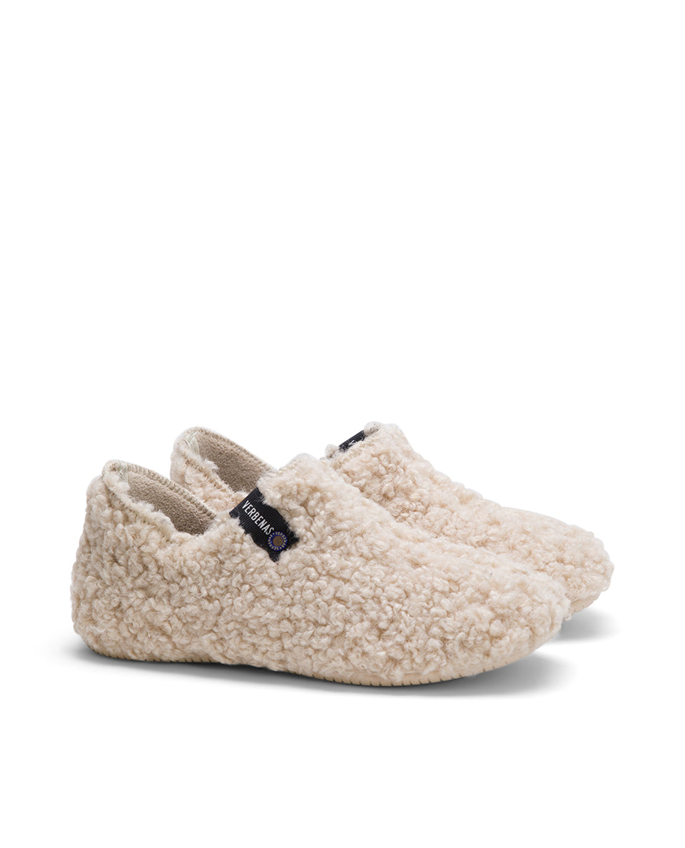 Zapatillas Casa Yoi Curly Beig