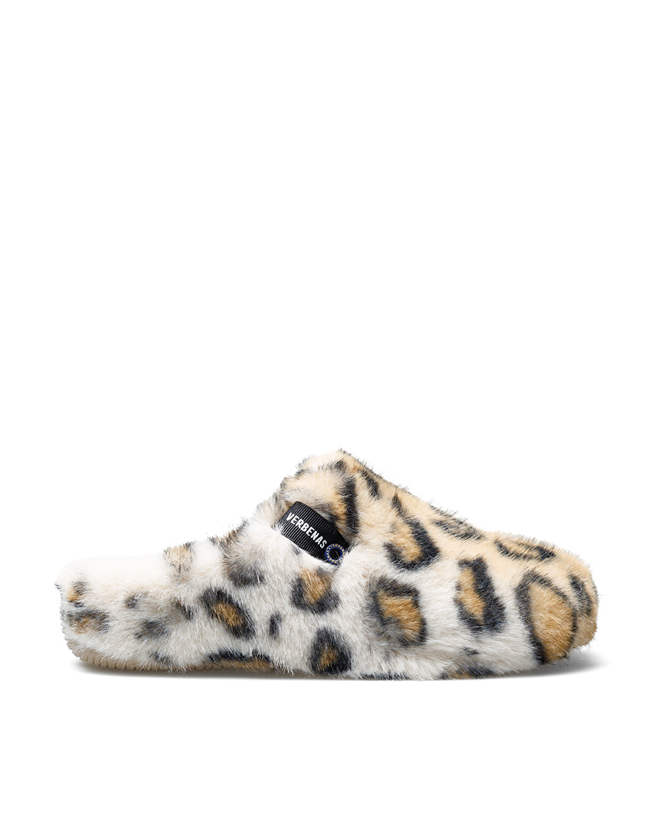 Zapatillas Casa York Fur Leo Caramelo