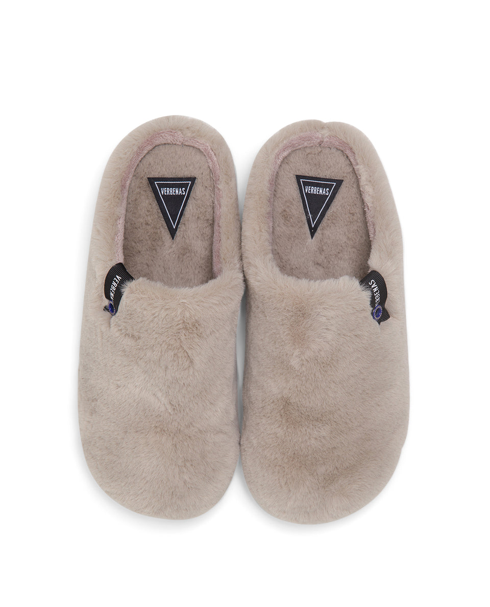 Pantofole VERBENAS York Groseto – Beige, Taglia 36 – Fatte A Mano In Spagna, Comfort E Qualità