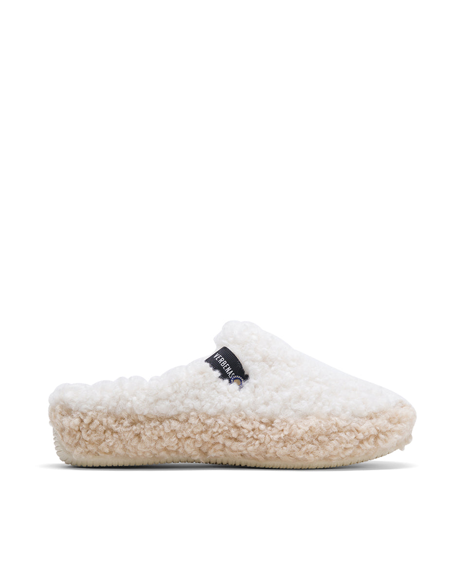 Zapatillas Casa Yuma Curly Crudo/Beig