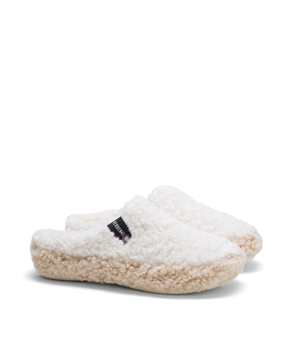 Slippers Yuma Curly Crudo/Beig