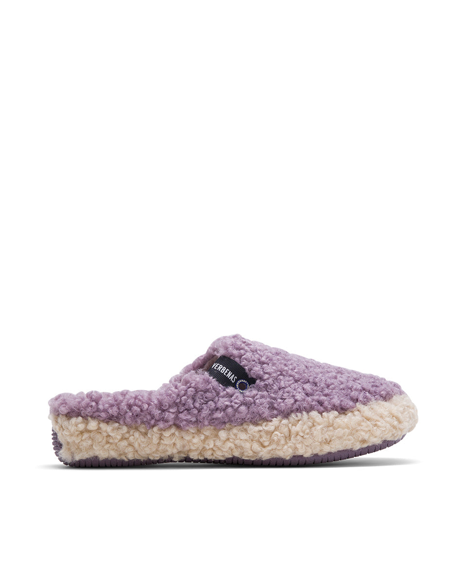 Zapatillas Casa Yuma Curly Lila/Beig